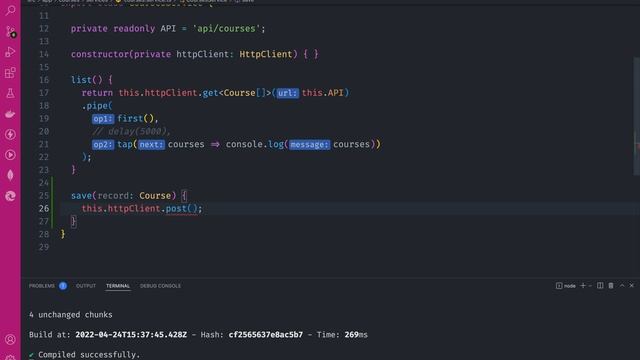 CRUD Angular + Spring | 20: Formulário: Salvando os dados com HTTP POST + tratamento de erros смотреть онлайн