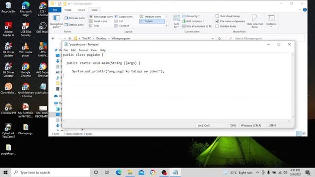 HOW TO COMPILE AND RUN JAVA PROGRAM FROM COMMAND PROMPT (TAGALOG) смотреть онлайн