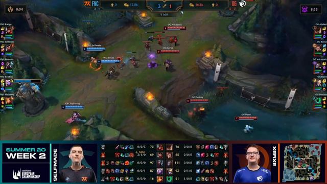 FNATIC VS ORIGEN | LEC Summer split 2020 | Semana 2 | League of Legend смотреть онлайн