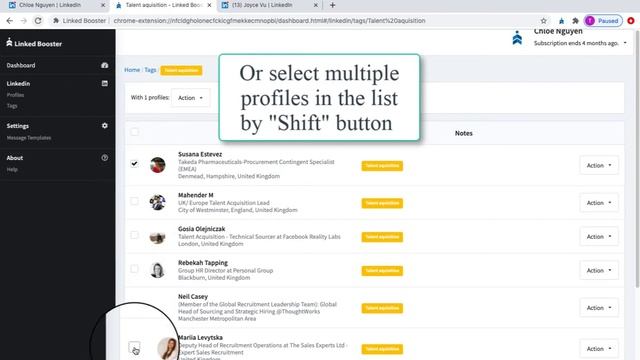 How to export Linkedin Lists and profiles to CSV file. смотреть онлайн