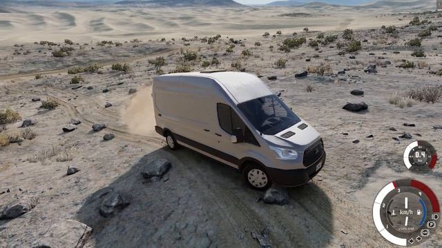 BEAMNG DRİVE YENİ KASA FORD TRANSİT İLE DAĞ YOLLARI VE DRİFT SHOW