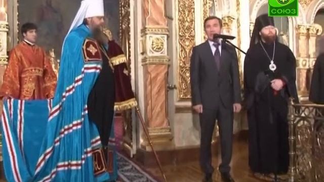 Праздничная служба в кафедральном соборе Ростова смотреть онлайн