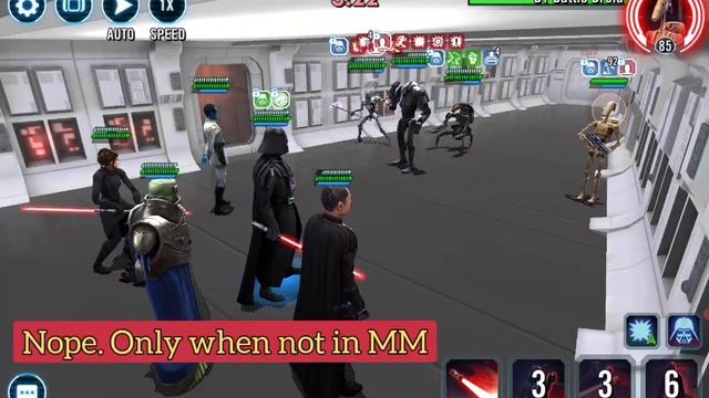 #swgoh - New Grand Arena 2nd Rnds. Efficiency is a strategy. смотреть онлайн