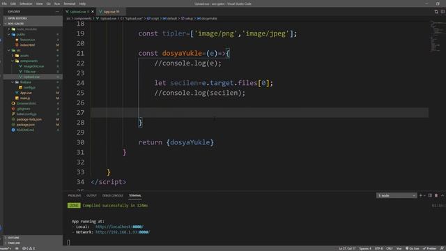6 - Resim Seçme İşlemi [AOS Galeri] [VUE 3 FIREBASE] смотреть онлайн
