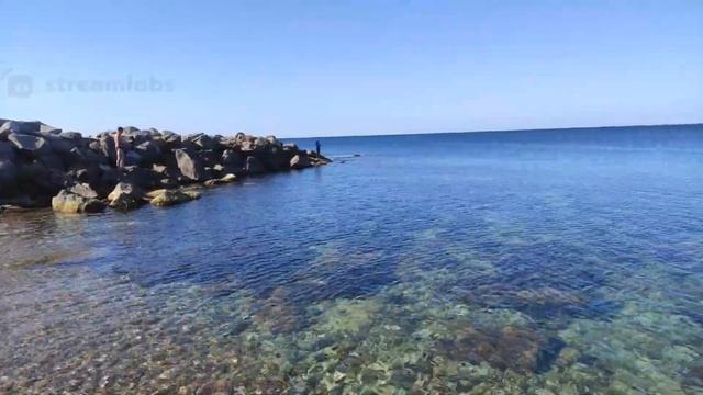 Утро добрым бывает? Дивноморск сию минуту. Скала парус в Дивноморском. Факел пляж. смотреть онлайн
