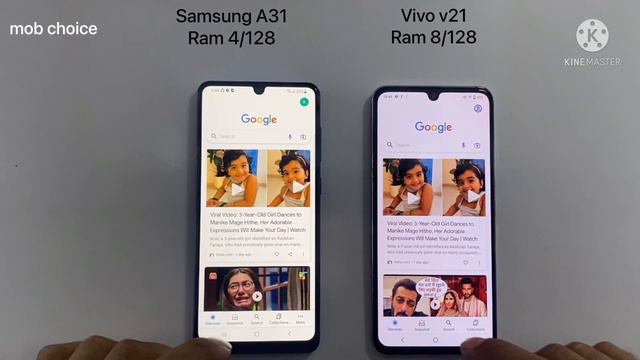 SAMSUNG A31 VS VIVO V21 | SPEED TEST | COMPARISON смотреть онлайн