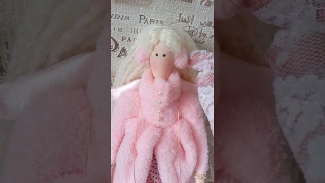 Тильда зимний Ангел на коньках смотреть онлайн