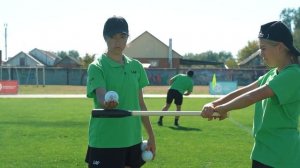 Упражнения с битами (Обучающие видео по лапте)