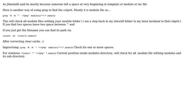 Drupal: Approach to removing extra space at beginning of RSS file? (5 Solutions!!) смотреть онлайн