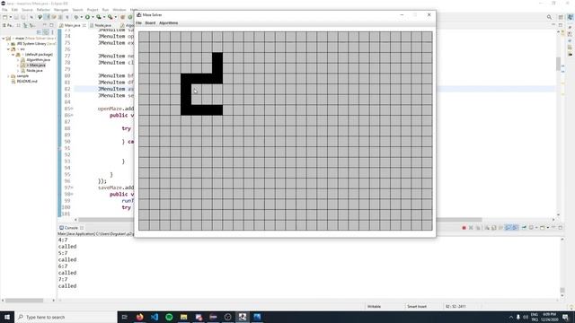 Java Maze-Solver Application - Quick Overview - Doğukan Özdemir смотреть онлайн