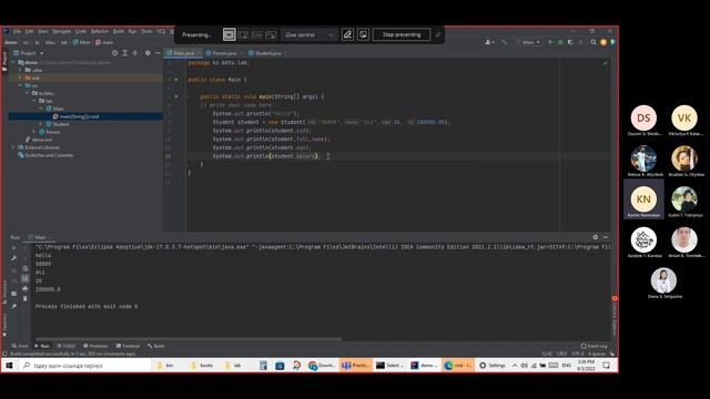 How to start develop simple Java app with Intellij смотреть онлайн