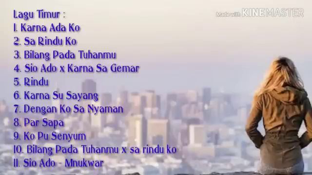 FULL ALBUM LAGU TIMUR #KARNA ADA KO#SA RINDU KO#SIO ADO#KARNA SU SAYANG смотреть онлайн