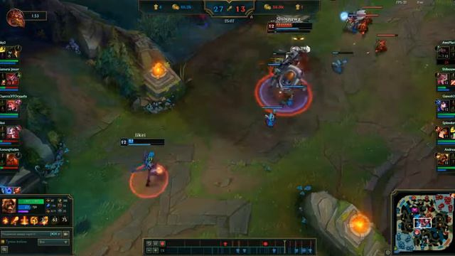 ВАЙ поймала ракету\League of Legends\Ярике моменты #1 смотреть онлайн