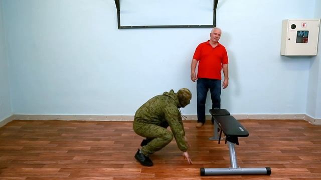 Тренировка тела для самозащиты, нижняя акробатика.