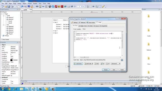 Sqlite ve Autoplay Media Studio Dersleri - 7. Veriyi Sıralama (ORDER BY) смотреть онлайн