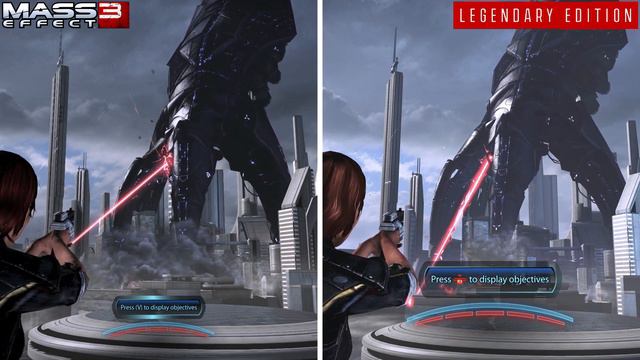 Mass Effect 3 - Original v/s Remastered - Graphics Comparison (Legendary Edition) смотреть онлайн