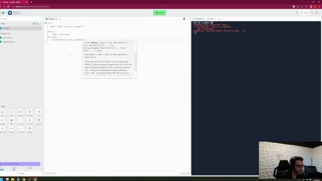 Python Tutorial #2.2 - Try Except Statements смотреть онлайн