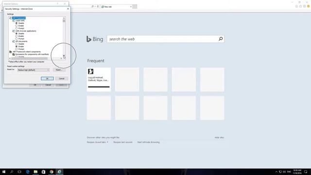 How to Enable Allow Previously unused ActiveX controls to run without Prompt in Internet Explorer 1 смотреть онлайн