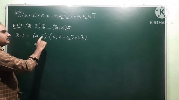 Show that (axb)xc = (a.c)b - (b.c)a & ax(bxc) = (a.c)b - (a.b)c @EAG