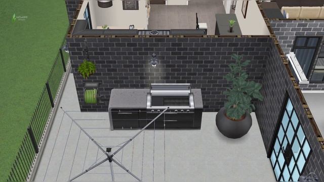 SMALL HOUSE DESIGN | 2 BEDROOM HOUSE | The Sims FreePlay | House Tour | Floor Plans смотреть онлайн