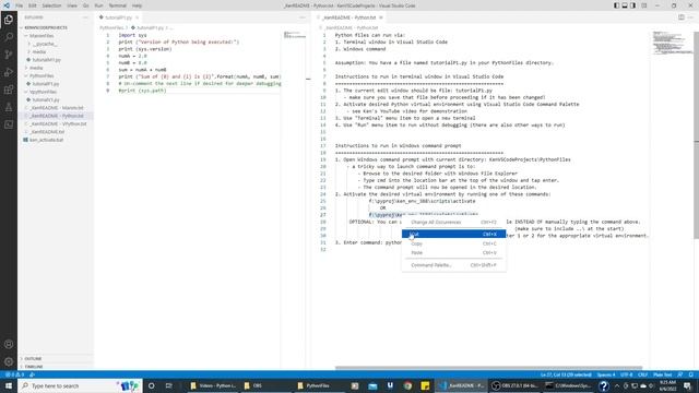 Python Vpython and Manim in Visual Studio Code смотреть онлайн