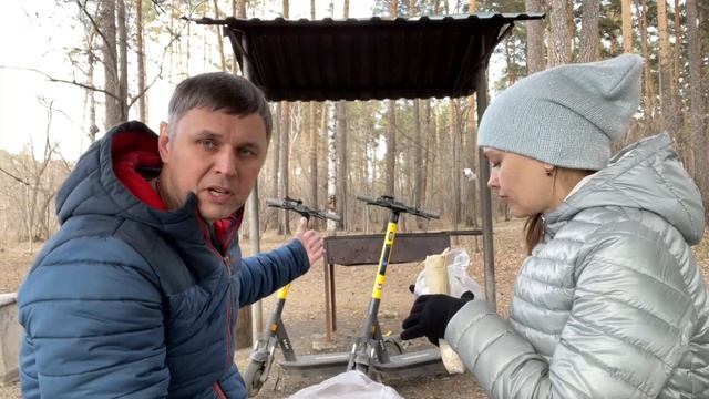 Влог #52: ЭЛЕКТРОсамокат или Веселые покатушки! Новые технологии пришли к нам в город! смотреть онлайн