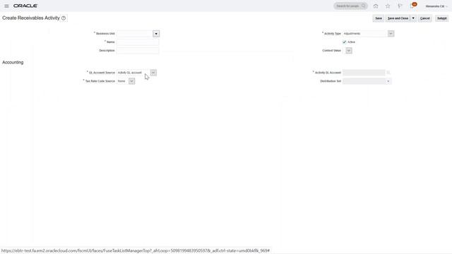 Oracle Cloud Financials AR Receivable Activity - Log on to www.oracleoncloud.com смотреть онлайн