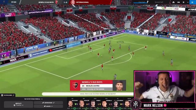 Wednesday wasn't a dream.... Newell's finale 🏆FM22 смотреть онлайн