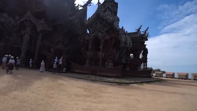 Храм Истины в Паттайе: деревянный храм Таиланда! - Достопримечательности Паттайи смотреть онлайн