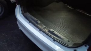 ЭВА коврик в багажник своими руками