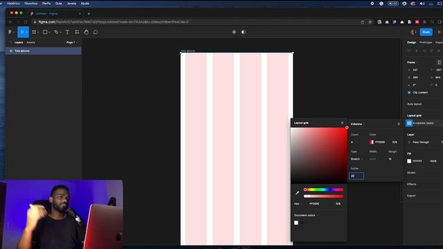 CURSO ABERTO DE FIGMA | AULA #3 - Grids e espaçamento смотреть онлайн