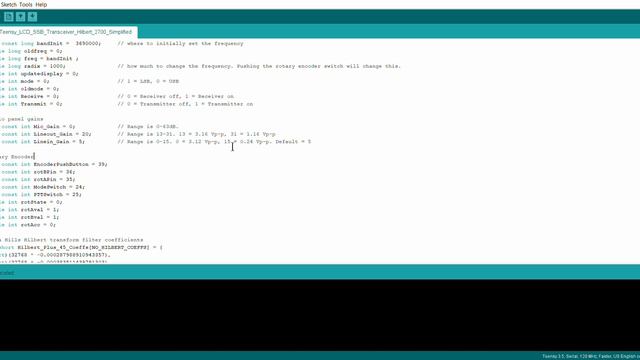 Homebrew SDR SSB Rig - Part 8 Transceiver Configuration