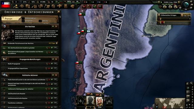 CHILE in Trial of Allegiance (DLC) #1 | Let's Play Hearts of Iron IV| deutsch смотреть онлайн