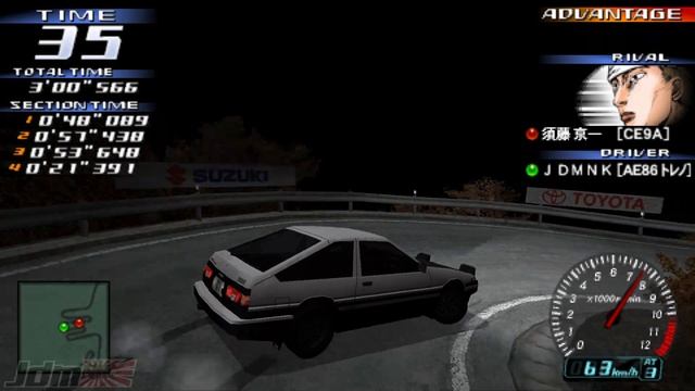 БИТВА ПРОТИВ EMPEROR! AE86 VS LANCER EVO![ПРОХОЖДЕНИЕ INITIAL D STREET STAGE #6] смотреть онлайн
