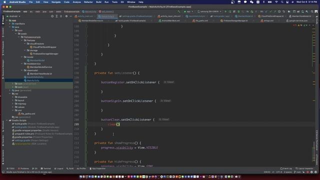 android firebase firestore database example | firebase storage example | Sign-up Sign-in simple app смотреть онлайн
