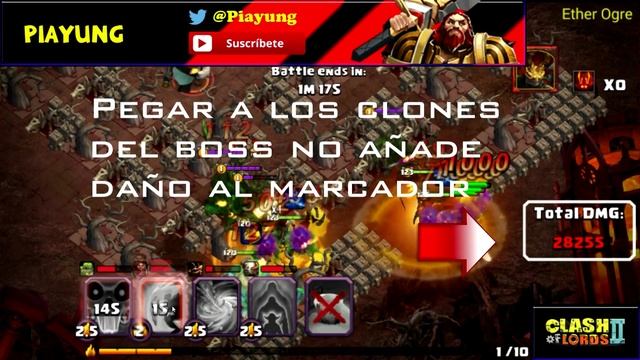 Clash of lords 2: Guild Boss / Boss de Gremio Low level смотреть онлайн