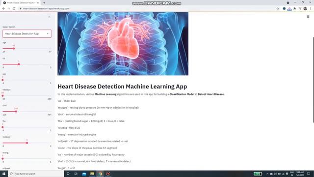 Machine Learning Heart Disease Detection App in Python смотреть онлайн