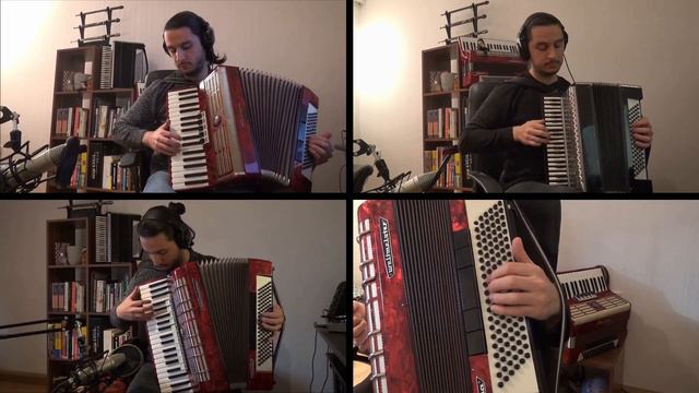 Mozart Symphony 40 in G minor played on the Accordion. смотреть онлайн