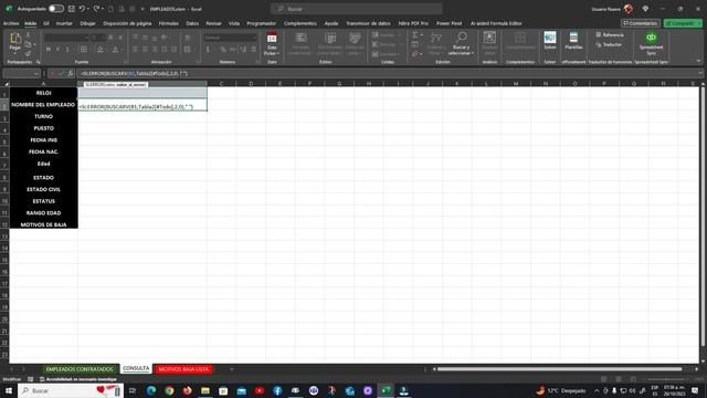 CONSULTA!! HEAD COUNT EXCEL BASE DE DATOS Office Excel, Access, Programas Base de Datos, Controles, смотреть онлайн
