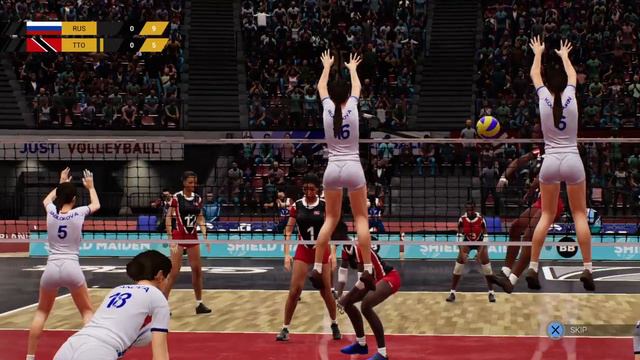 Volleyball Russia Vs Trinidad And Tobago 6/23/22 Spike Volleyball