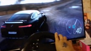 катаемся на руле дома