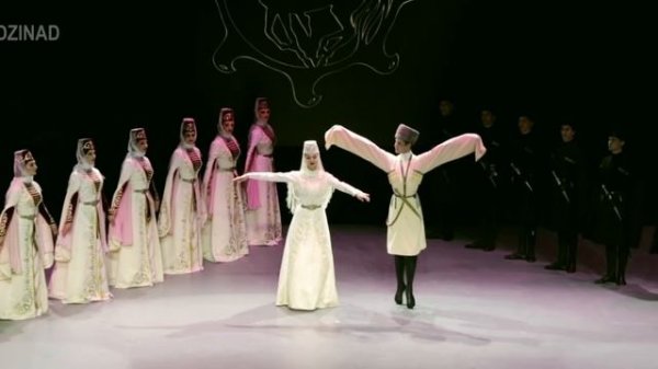 Осетинский народный танец СИМД