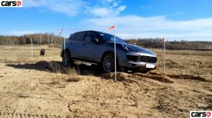 Porsche Cayenne и Macan на бездорожье
