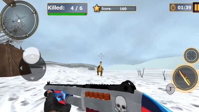 Dinosaur Hunter Sniper Jungle Animal Shooting Game Android Gameplay #2 смотреть онлайн