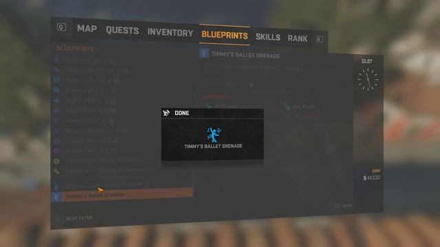 Dying Light: The Following Timmy's Ballet Grenade Blueprint смотреть онлайн