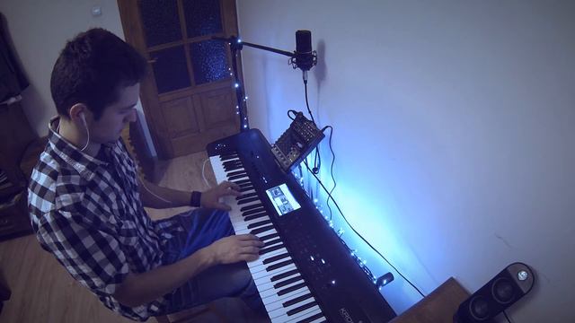 Elvis Presley - Blue Christmas piano cover смотреть онлайн