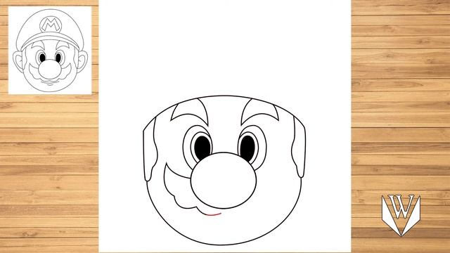 Как нарисовать братья Марио шаг за шагом, Easy Draw | Скачать бесплатно раскраски смотреть онлайн