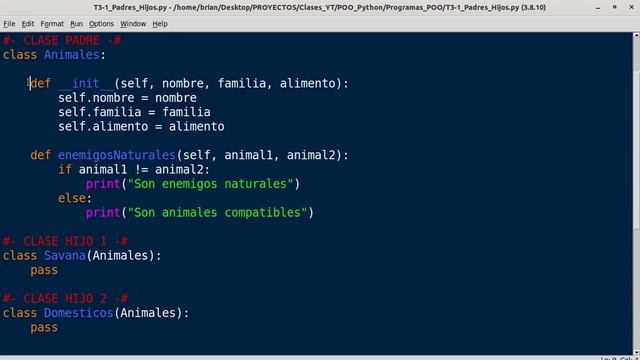 Curso de Programación Orientada a Objetos con Python 2022 | - T3-1: ¿Qué es herencia? смотреть онлайн