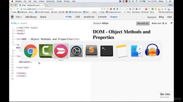 Understanding the DOM Document Object Model 44 Properties and Method смотреть онлайн