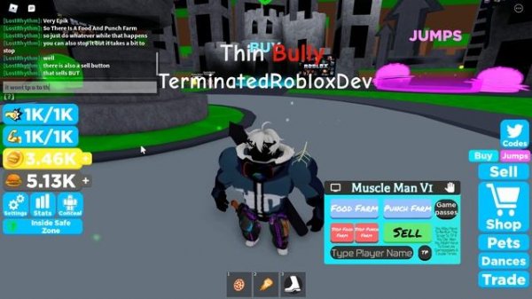 Cool Thick Legends Roblox Script! (Muscle Man V1) Daily Script #3
